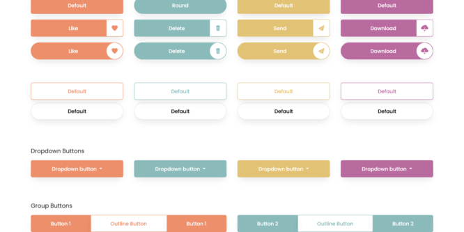 BOOTSTRAP BUTTONS V2