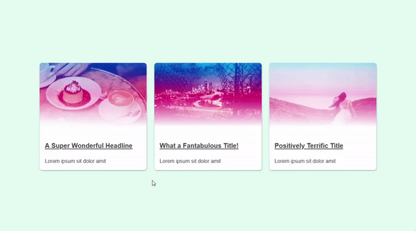 RESPONSIVE IMAGE EFFECTS WITH CSS GRADIENTS AND ASPECT-RATIO