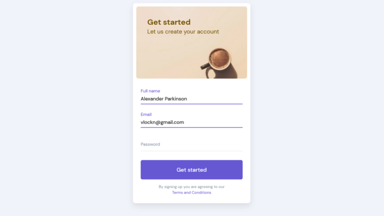 CARD COMPONENT WITH FLOATING LABELS