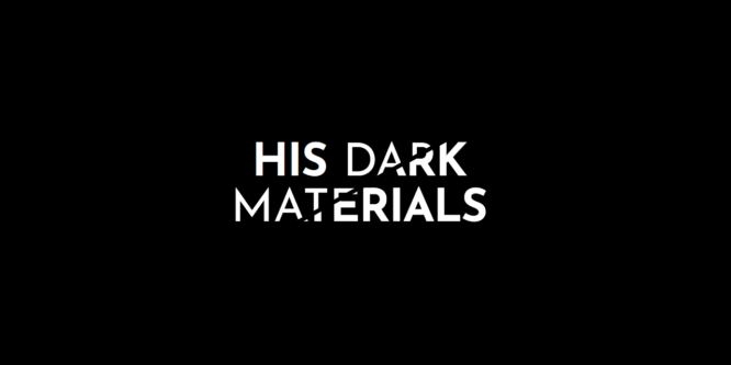 HIS DARK MATERIALS TV SERIES LOGO WITH CSS