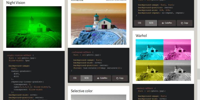 IMAGE EFFECTS WITH CSS