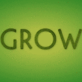GROWING GRASSY TEXT WITH VARIABLE FONTS