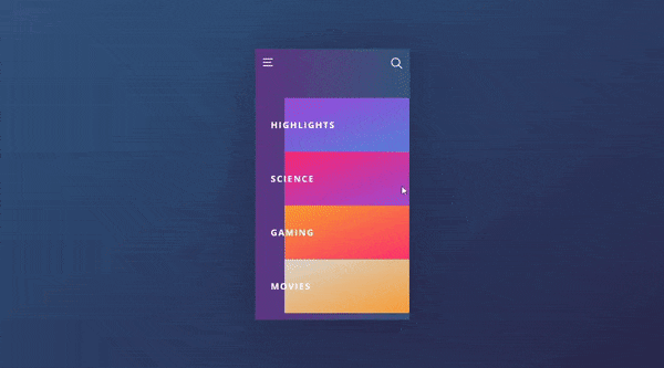 NEWS APP CONCEPT WITH CSS VARIABLES