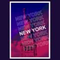 START SPREADING THE NEWS — NEW YORK POSTER
