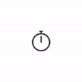 STOPWATCH ICON WITH CSS ANIMATION