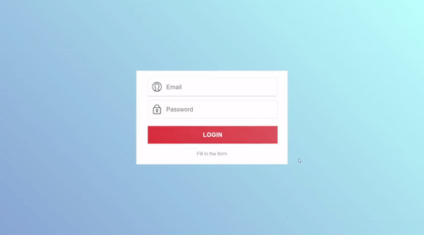 3D LOGIN FORM CONCEPT IN JQUERY