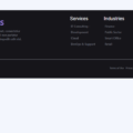 BOOTSTRAP 4 SIMPLE FOOTER