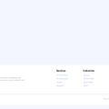 BOOTSTRAP 4 SIMPLE FOOTER TEMPLATE
