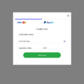 BOOTSTRAP 5 PAYMENT OPTION MODAL FORM