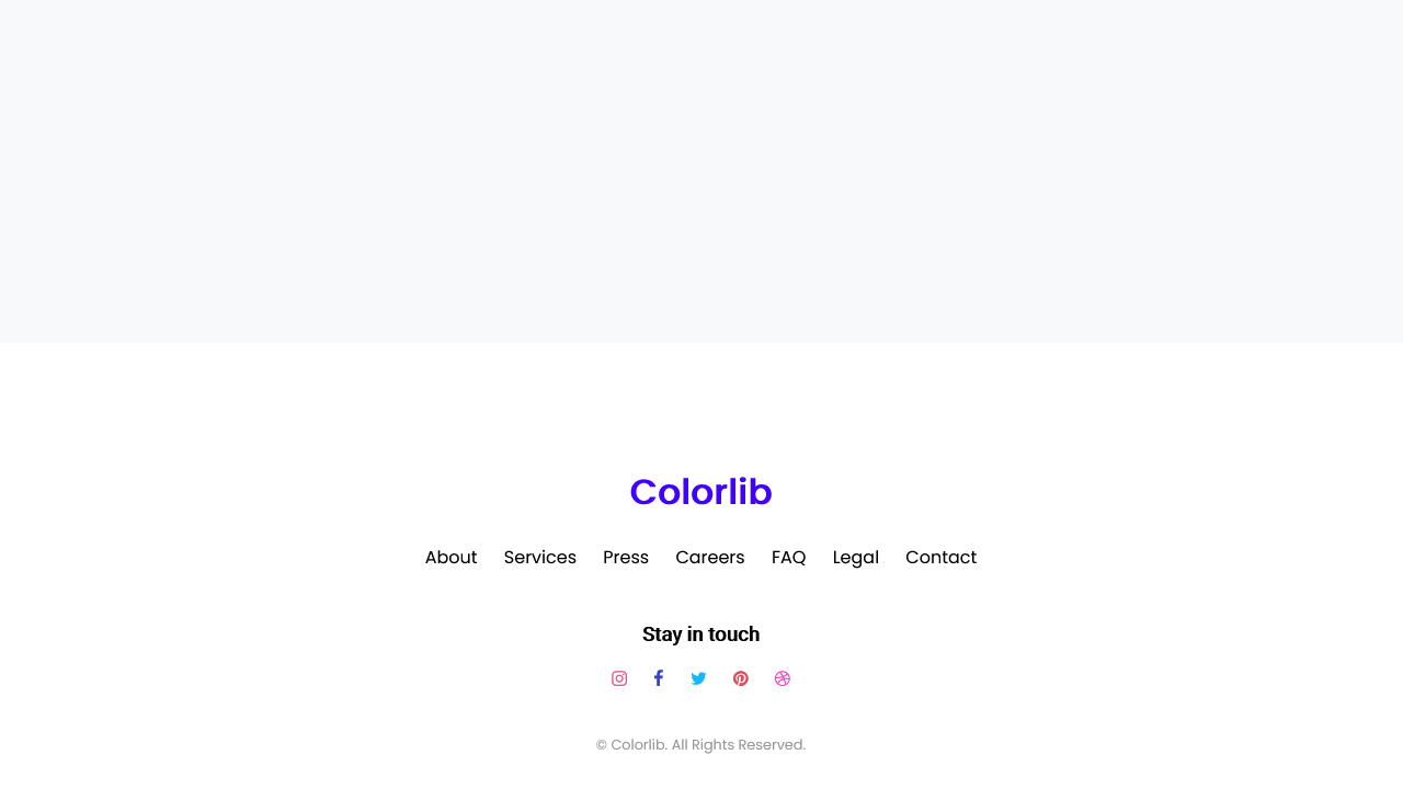 BOOTSTRAP FOOTER #09