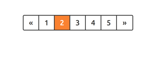 BOOTSTRAP PAGINATION STYLE 127