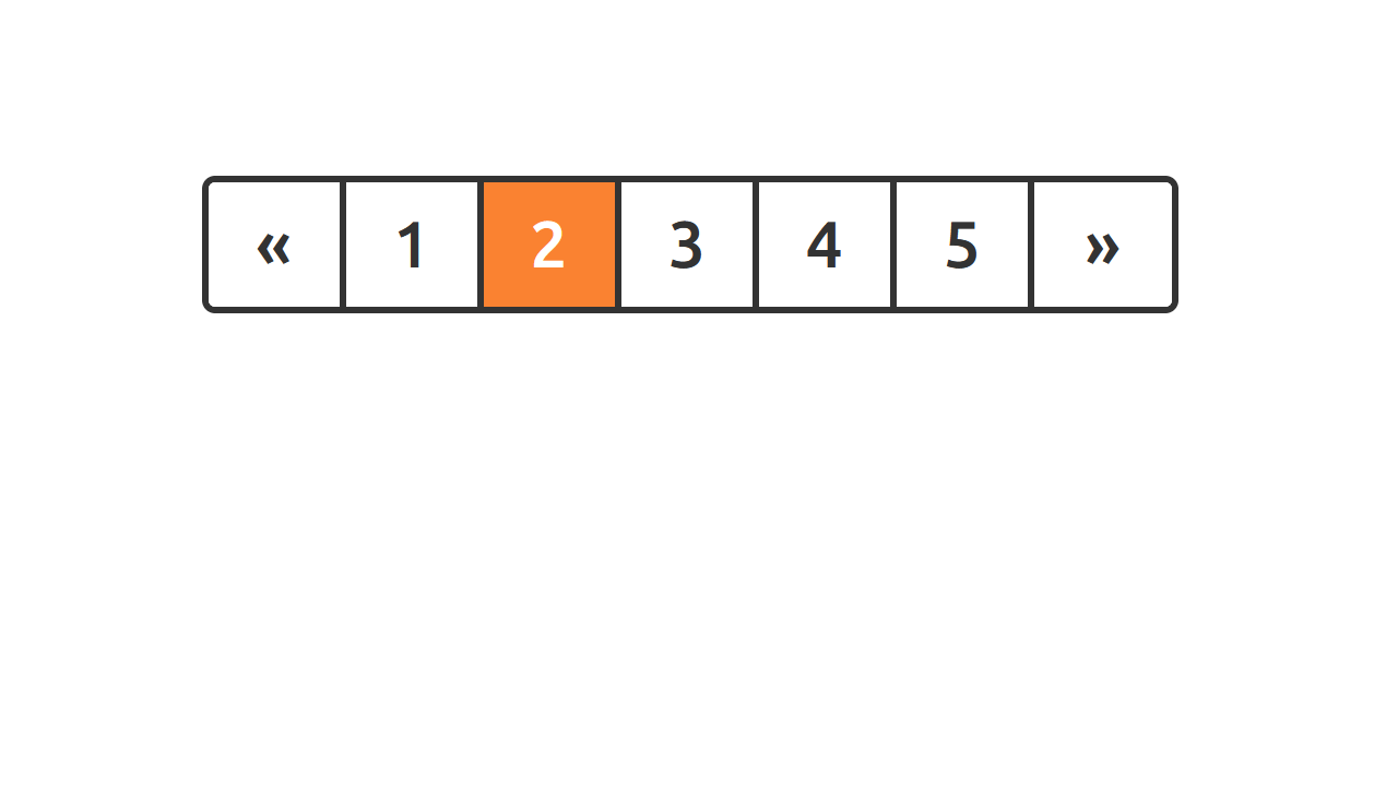 BOOTSTRAP PAGINATION STYLE 127