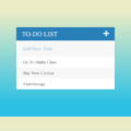 BOOTSTRAP 4 TODO LIST