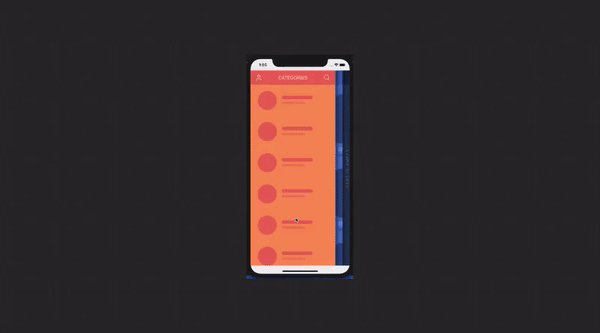 DOUBLE MENU UI ANIMATION IN & FOR REACT NATIVE