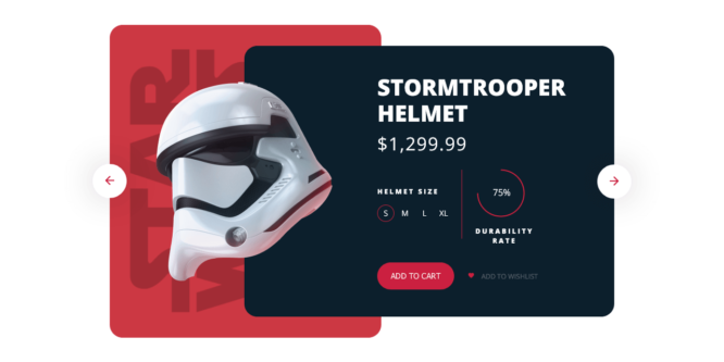 UI TO CODE – STAR WARS PRODUCT CARD